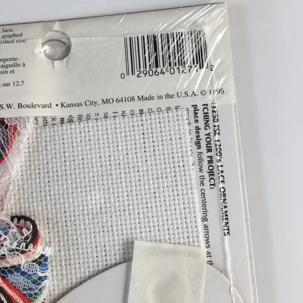 Designs for the Needle Christmas Ornament Cross Stitch Kit Ice Skater